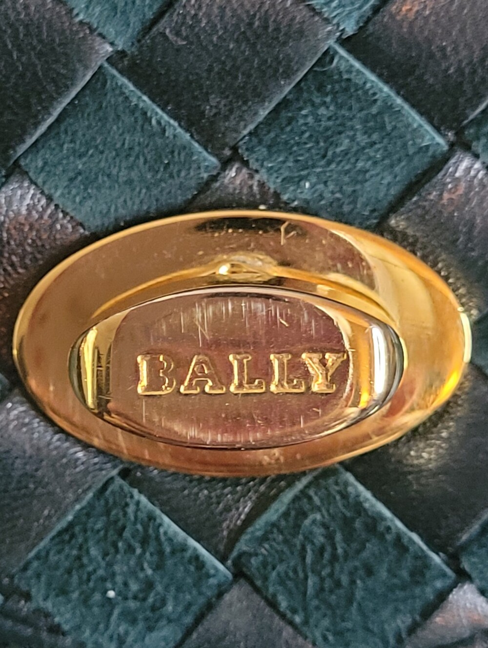 Bally top-handle woven crossbody bag - Picture 11 of 14